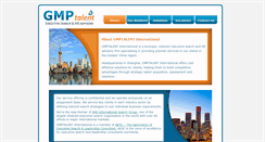 Desktop Screenshot of gmptalent.com